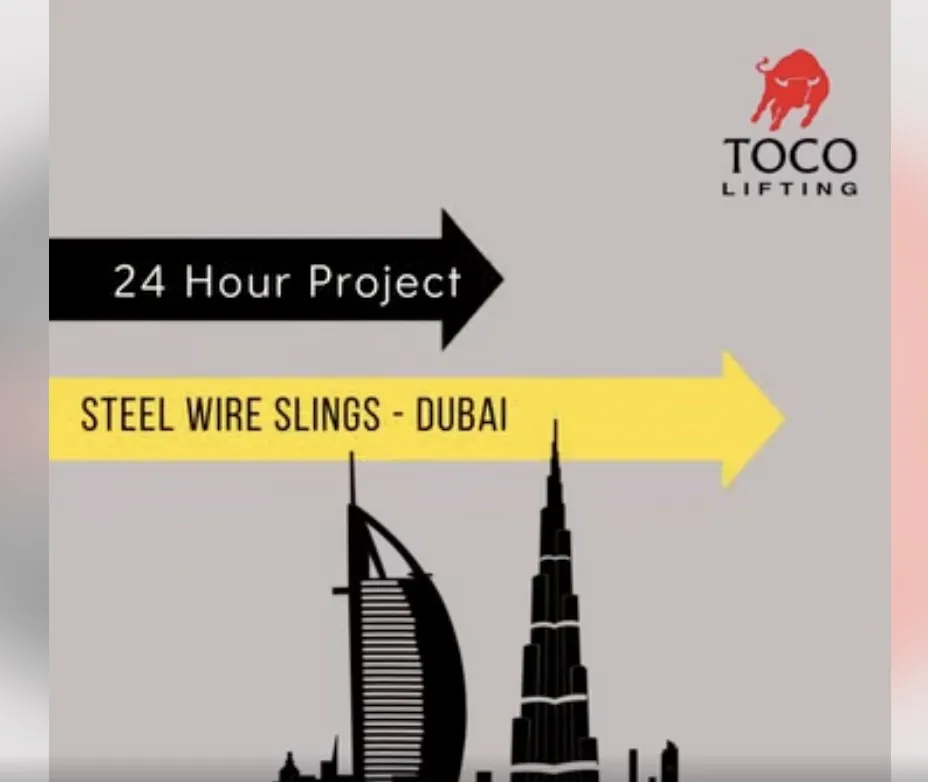 Rapid turnaround, Dubai — Toco Lifting